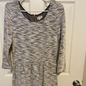 Maison Jules gray sweater dress